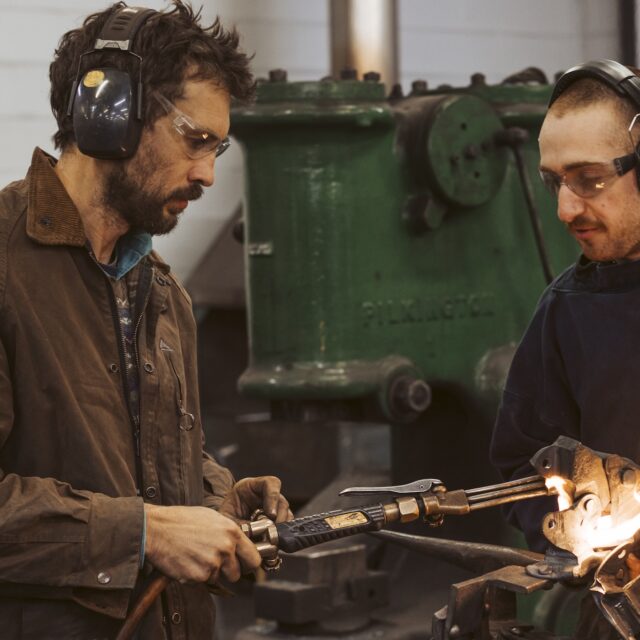 Internationally Renowned Artist Blacksmith Inspires Next Generation, Thanks to Support from New Fund